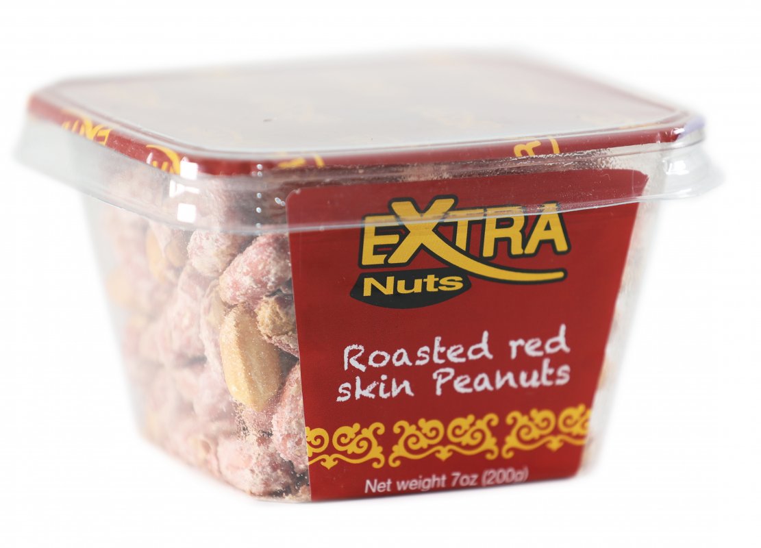 Red skin peanuts